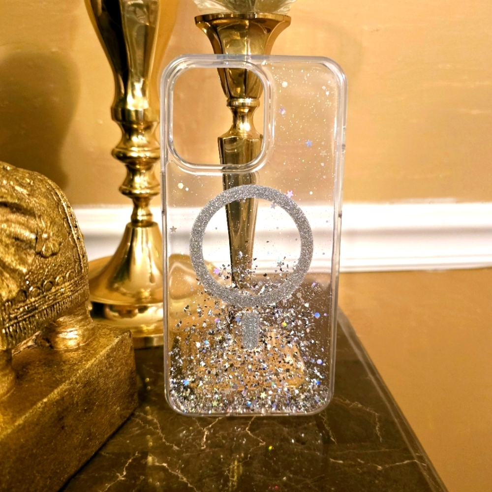 Insignia Hard-Shell with MagSafe for iPhone 15 Pro Max Glitter Gradient (Used)